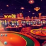 Experience the excitement of ww 88 at a vibrant casino with tables, cards, and playful atmospheres.