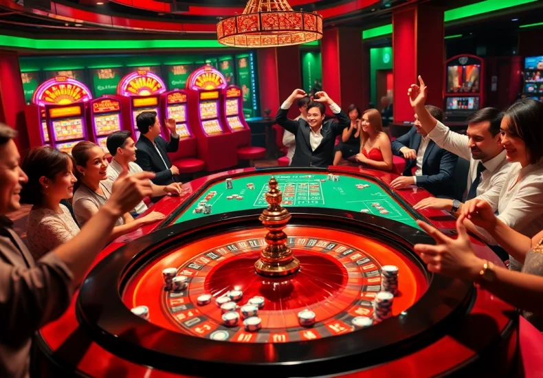 Experience the thrill of casino excitement at https://68gamebai.download/ with vibrant roulette games and enthusiastic players.