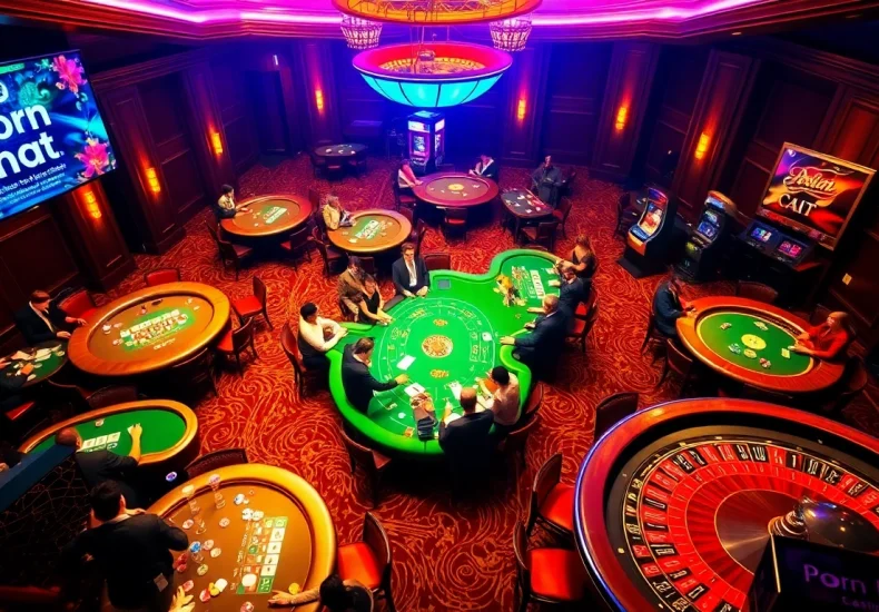 Experience intense betting excitement at the casino while engaging in a "porn ai chat" themed poker night.