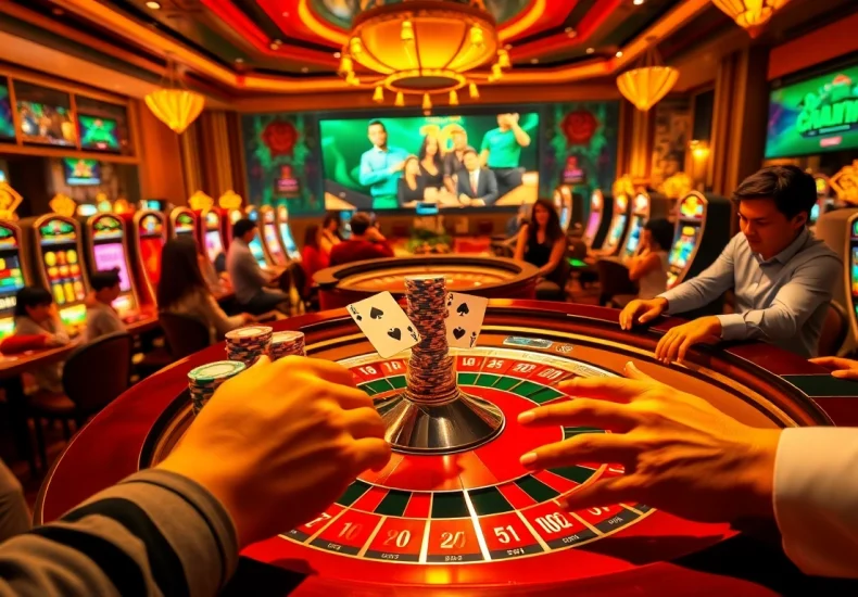 Experience the thrill of bet88vn.locker with lively casino action featuring enchanting roulette and engaging players.