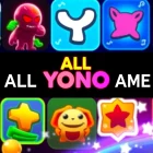 Engage with all YONO GAMES through vibrant game icons showcasing endless gaming fun.