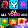 Engage with all YONO GAMES through vibrant game icons showcasing endless gaming fun.